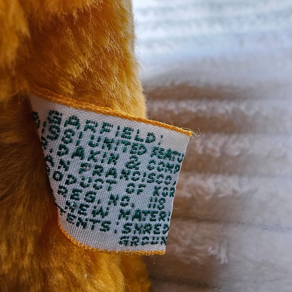 Dakin Garfield Plush 7" Orange Striped Vintage 80s Retro Collectible Toy - Picture 5 of 10